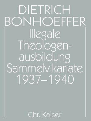 cover image of Illegale Theologenausbildung